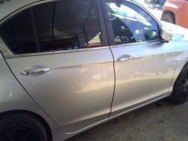 2014 HONDA ACCORD, SILVER, LX MODEL, 2.4L, AT.   A25201